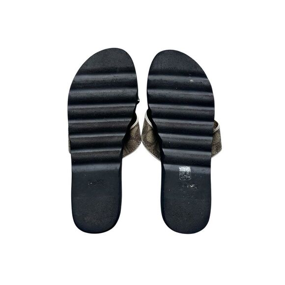 🔃Coach Signature Flip Flop Sandal Flat - Picture 7 of 9